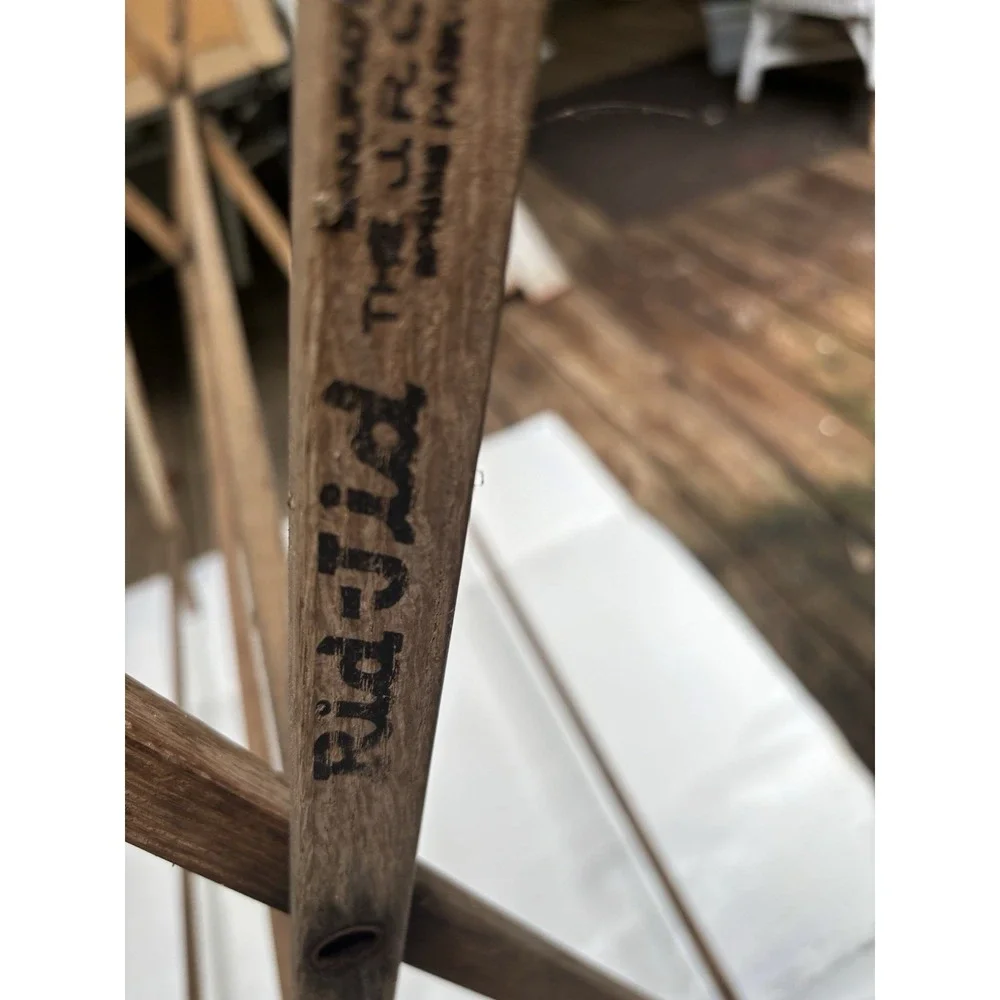 Rid-jid Clothes Dryer Rack J.R. Clark Wood Drying Foldable PRIMITIVE Decor